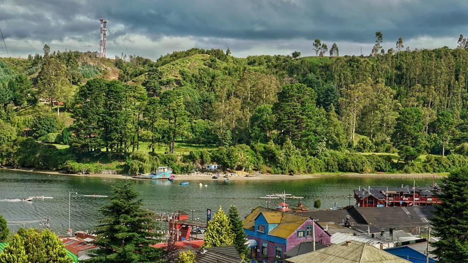 Pink House Angelmo Bed & Breakfast Puerto Montt Exterior foto
